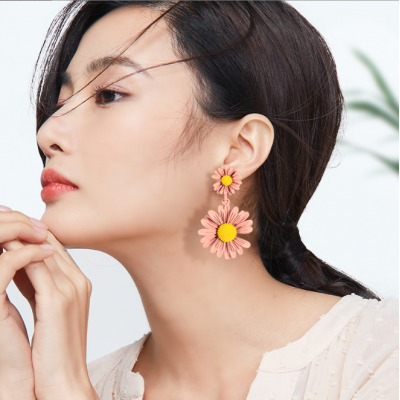 Flower Fashion Women Earrings