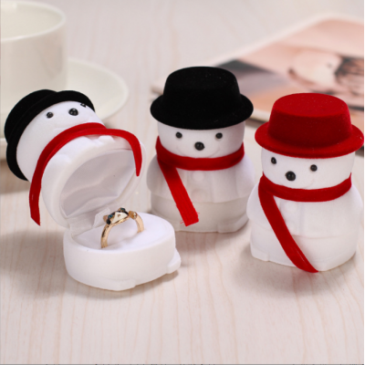 Snowman Shape Jewelry Boxes