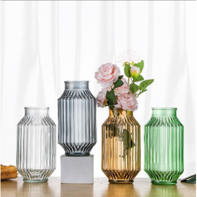 Glass Flower Vase Decor