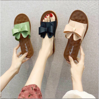 Women Ins Bowknot Slippers