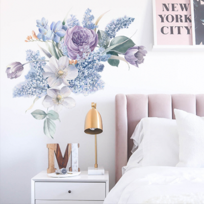 Home Flower Wall Stickers