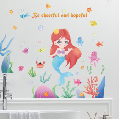 Kids Mermaid Wall Stickers