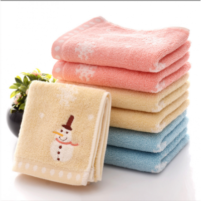 Kids Snowman Hand Towels