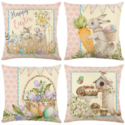 Easter Pink Cushion Cover