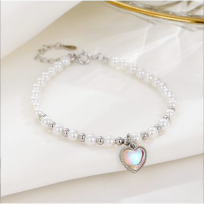 Love Pearl Bracelet Chain