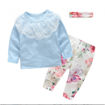 2 Pcs Kids Cute Top Pants