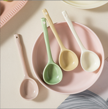 Ins Fashion Porcelain Spoon