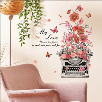 Classic Rose Wall Stickers