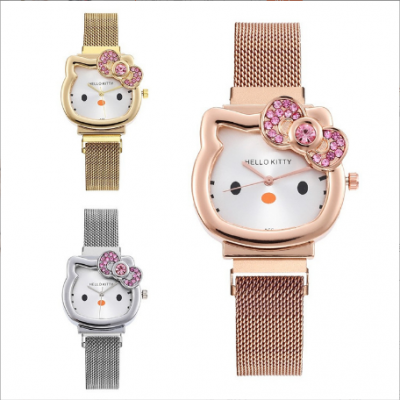 Cute Cat Shape Quartz Watches