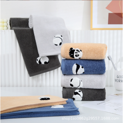 Cute Panda Face Towels