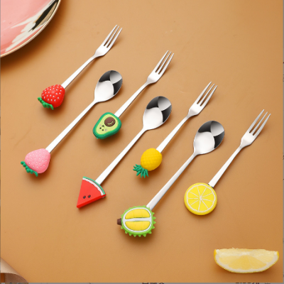 Fruit Shape Fork Spoon