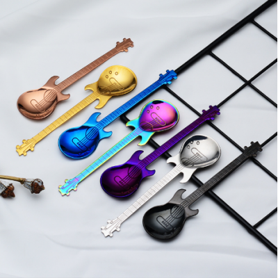 Fashion Guitar Shape Spoon