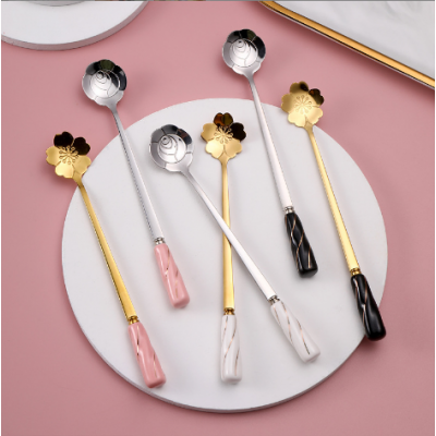 Fashion Flower Shape Spoon