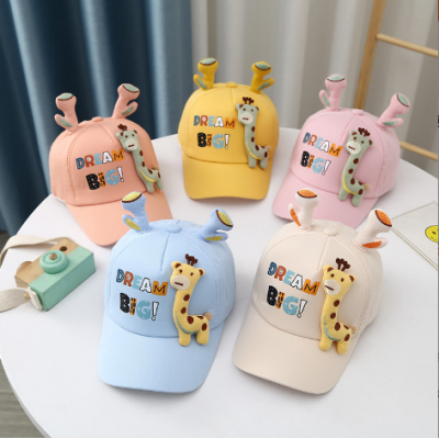 Kids Cute Deer Baseball Cap