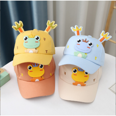 Kids Cute Frog Baseball Cap