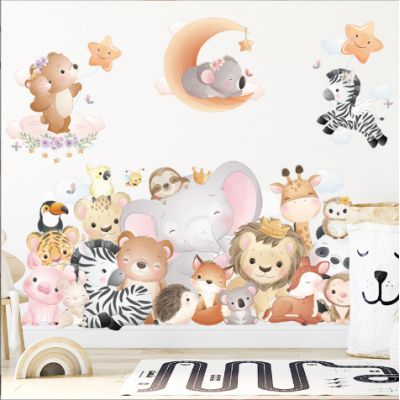 Cute Animal Wall Stickers