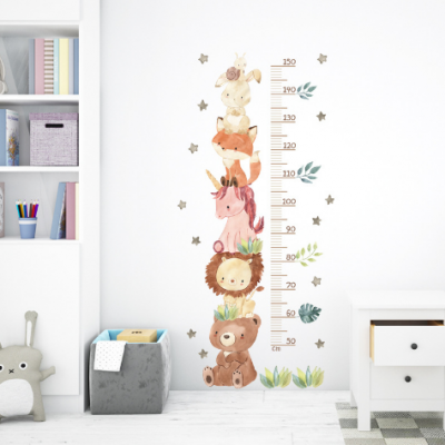 Measure Height Wall Stickers