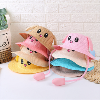 Cute Rabbit Straw Hat