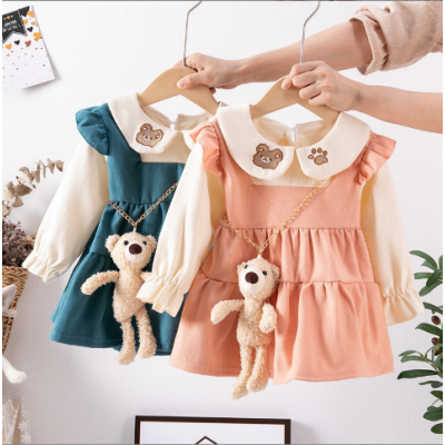 Kids Cute Bear Dress