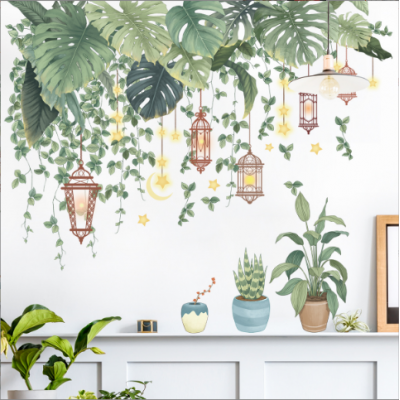 Home Plant Wall Stickers