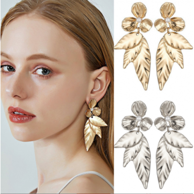 New Leaves Shape Earrings