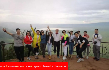 China to resume outbound group travel to Tanzania