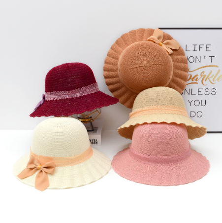 Women Bowknot Small Hat