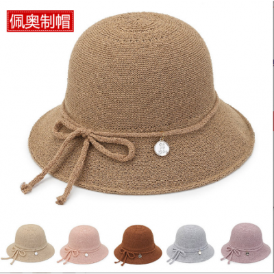 Bowknot Beach Hat