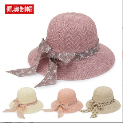 Lace Wide Brimmed Hat