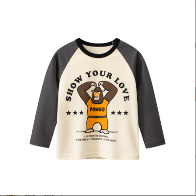 Kids Cute Gorilla Tops