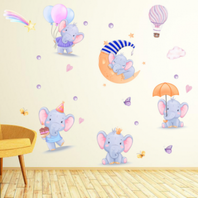 Elephant Wall Stickers