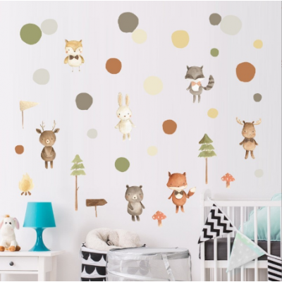 Cute Animal Wall Stickers