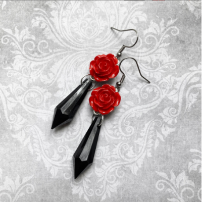 Rose Shape Earrings