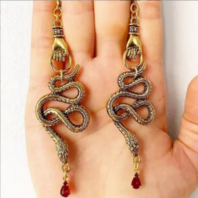 Women Snake Shape Earrings