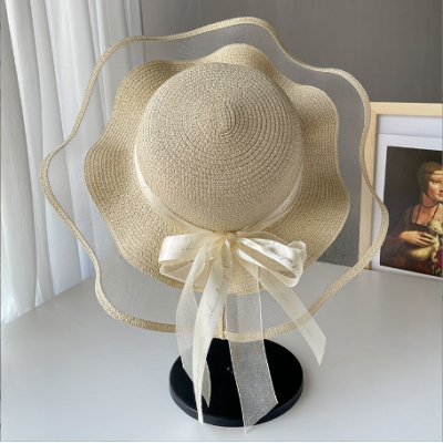 BowKnot Wide Brimmed Hat