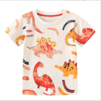 Boy Fashion Dinosaur Tops