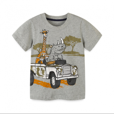 Boy Fashion Giraffe T-shirt