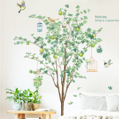 Green Tree Wall Stickers