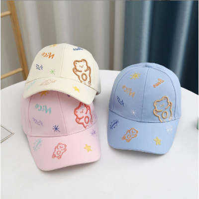 Kids Bear Baseball Cap