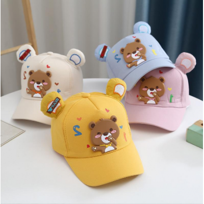 Kids Bear Baseball Cap