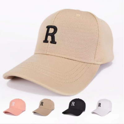 Women R Letter Baseball Cap