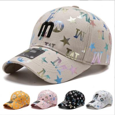 Women M Letter Baseball Cap