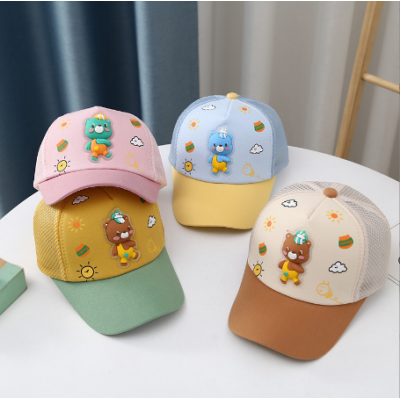 Kids Bear Baseball Cap