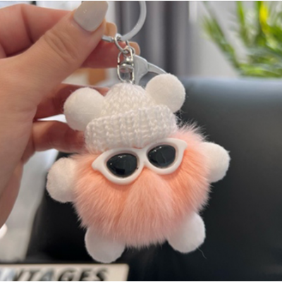 Cute Plush Toy Keyring