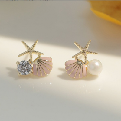 Starfish Shells Earrings