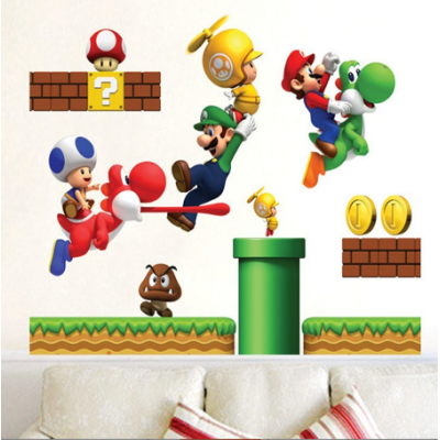 Super Mary Wall Stickers