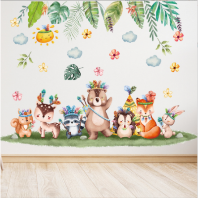 Kids Animal Wall Stickers