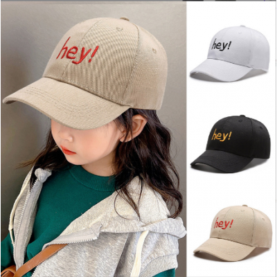 Kids Hey Letter Baseball Cap