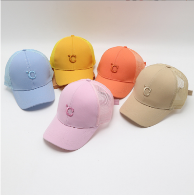 Kids C Letter Baseball Cap