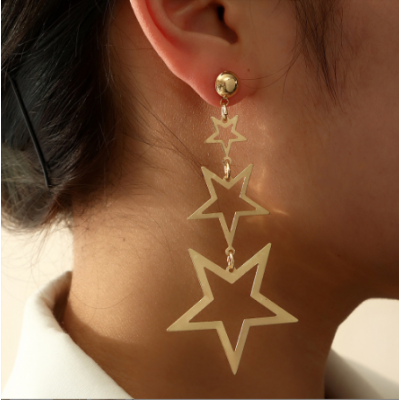 Five-pointed Star Earrings